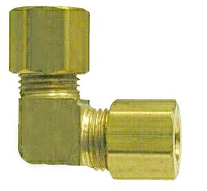 90° Union Elbow Compression Brass