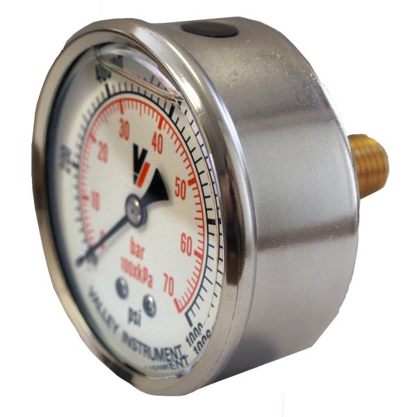  2.5 Inch 0-160 psi  Glycerin Filled Pressure Gauge 1/4 pipe   QTY-5 