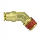 45° Male Elbow Push-to-Connect Brass