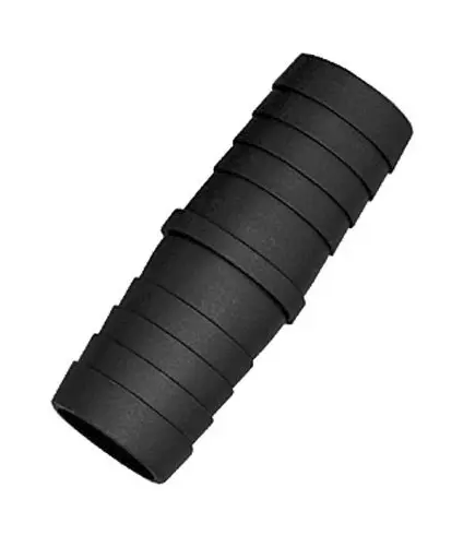 Union Mender Industrial Hose Barb Black PolyPro