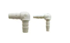 Miniature 90° Union Elbow Hose Barb Plastic
