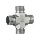 Steel Male Union Cross FS-2650 OFSxOFSxOFS Universal Power Conversion