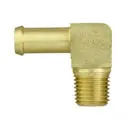 Beaded Barbed Elbow Brass