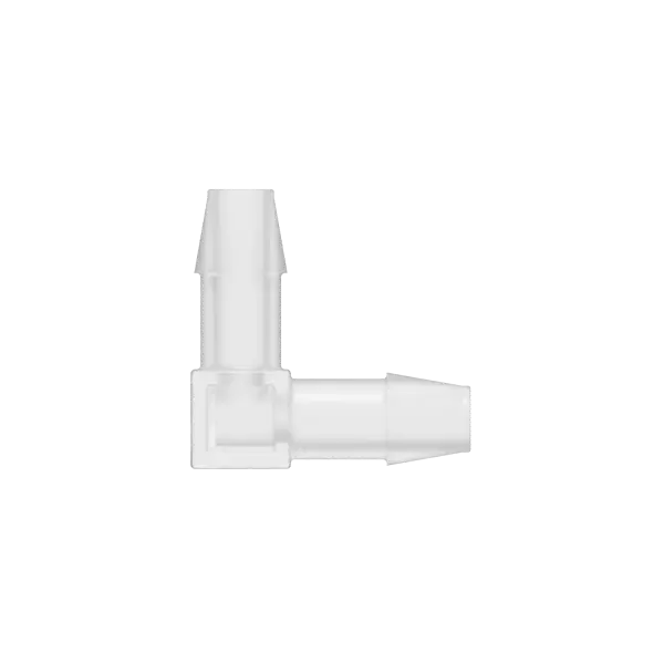 90 Deg. Union Elbow Hose Barb Plastic