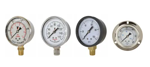 Different types of gauges available Different types of gauges available