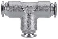 Union Tee Push-to-Connect Metallic