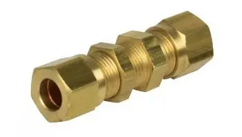 Union Bulkhead Compression Brass
