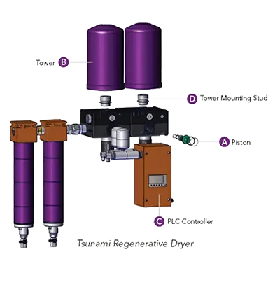 Tsunami Air Dryer Spare Parts