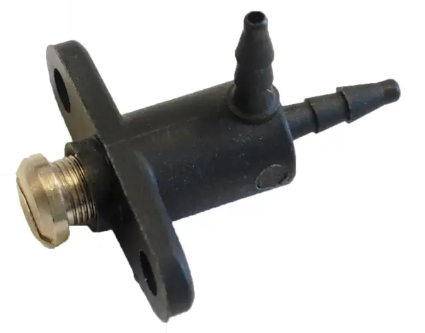 Miniature Panel Mount Needle Valve, Nylon