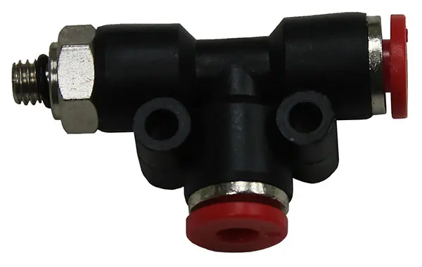 Male Run Tee Swivel Push-to-Connect Composite