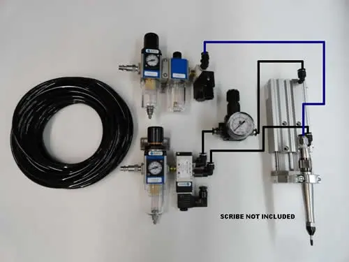 CNC Air Scribe Assembly