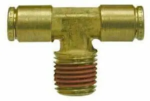 Male Branch Tee Push-to-Connect Brass