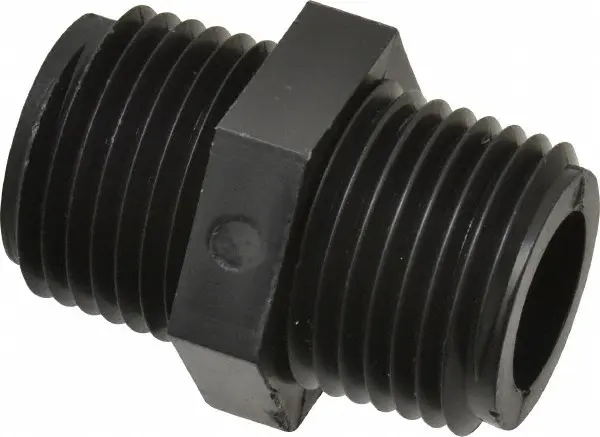 Hex Nipple, Black PolyPro