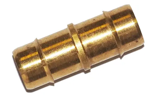 Miniature Union Hose Barb Brass 
