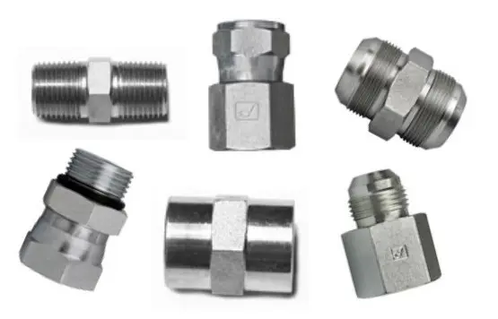 hydraulic straight adapter fittings