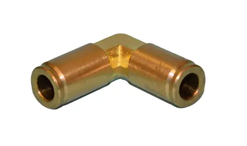90° Union Elbow DOT Push-to-Connect Brass