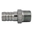 Male NPT x Suction Hose Barb Steel Fitting