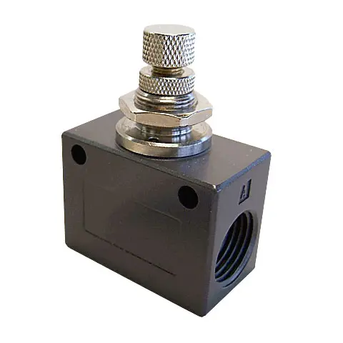 InLine Needle Valve, FM NPT, Aluminum