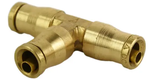 Tube UNION-TEE Brass AQ64-DOT Universal Power Conversion-2