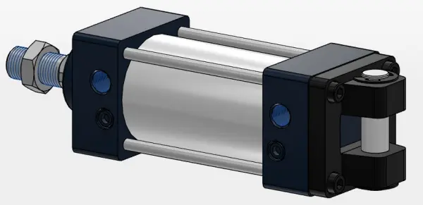AirTAC NSU NFPA Pneumatic Cylinder - NSU3-1/4X24SMP2T