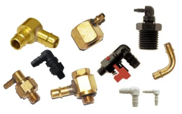 Miniature Elbow Barb Fitting