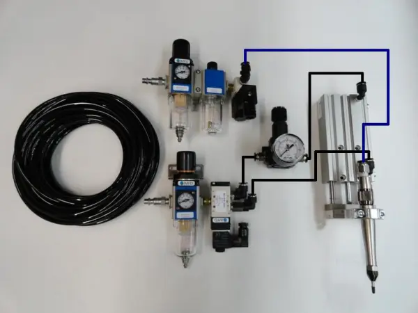 CNC Air Scribe Assembly Universal Power Conversion