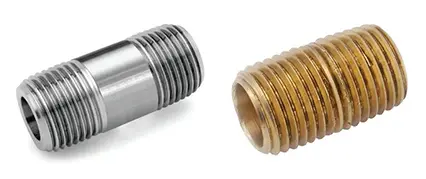 Steel Brass Seamless Nipple