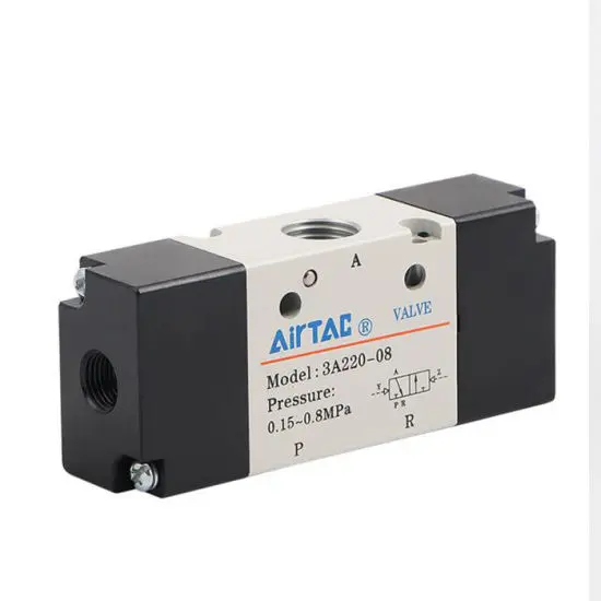 2 Position, 3 Way, Double Air Pilot Pneumatic Valve