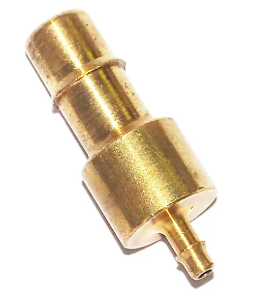 Miniature Reducing Union Hose Barb Brass