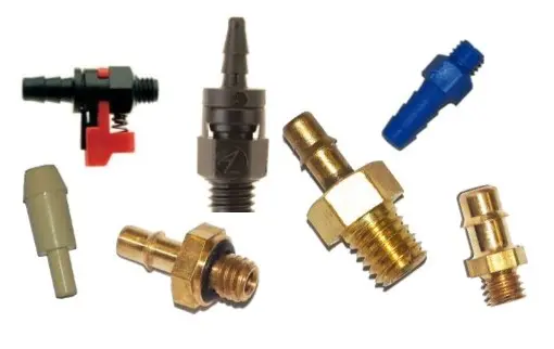 Miniature Male Straight Barb Fitting