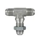 Male JIC x Male JIC x Male JIC, Bulkhead Branch Tee, Steel