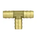 Union Tee Industrial Hose Barb Tee Brass